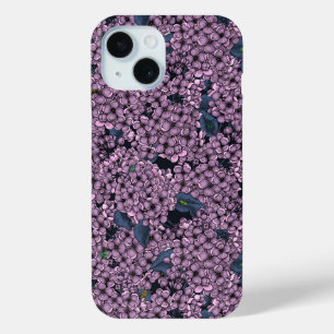 Violet Lila tuin iPhone 15 Case