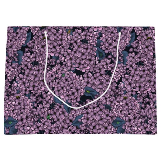 Violet Lila tuin Groot Cadeauzakje (Voorkant)