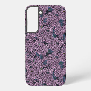 Violet Lila tuin Samsung Galaxy Hoesje