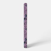 Violet Lila tuin Samsung Galaxy Hoesje (Linkerkant)