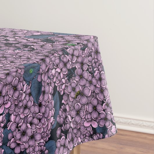 Violet Lila tuin Tafelkleed (Voorbeeld)