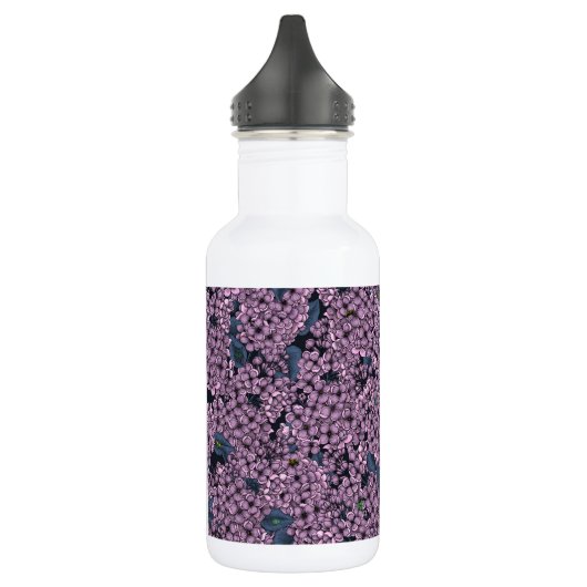 Violet Lila tuin Waterfles (Links)