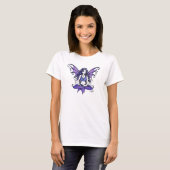 "Violet Lotue" Yoga Chic White Tanktop (Voorkant volledig)