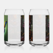 Violet Majesteit: boeiende schoonheid van de Paars Blikvorm Glas (Rechts)