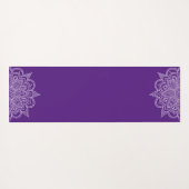 Violet Mandala Yoga Mat (Achterkant (horizontaal))