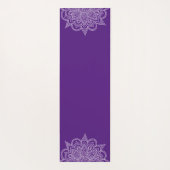 Violet Mandala Yoga Mat (Achterkant)