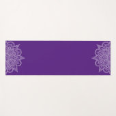 Violet Mandala Yoga Mat (Voorkant (horizontaal))