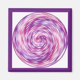 Violet Meditation Magneet