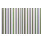 Violet, Midnight Blue, Green, Black & White Lines Stof (Yard (91,4 cm))
