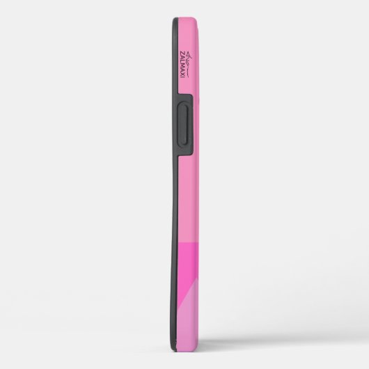  Violet Monogram Hoesje-Mate iPhone Case (Achterkant / Rechts)