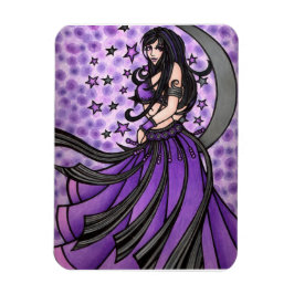 Violet Moon Belly Dancer Magneet