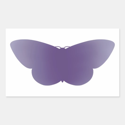 Violet Moth Gradient Sticker (Voorkant)