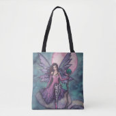 Violet Nachtfee door Molly Harrison Tote Bag (Voorkant)