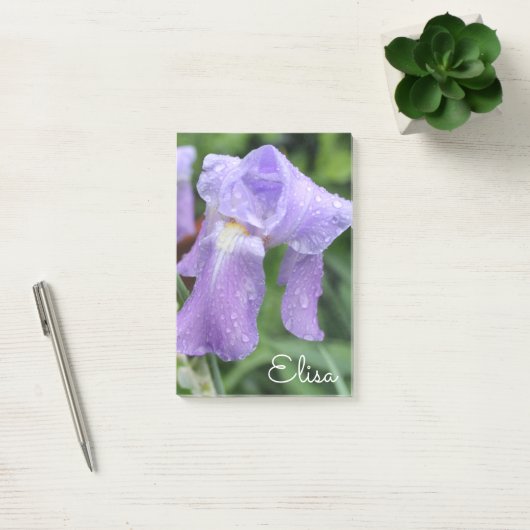  Violet Natte iris. Post-it® Notes (Kantoor)