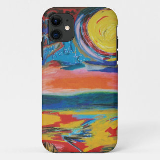 Violet Night (1 van 3) Smartphone-Hoesje iPhone 11 Hoesje