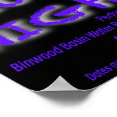 Violet Nights Band Poster (Hoek)