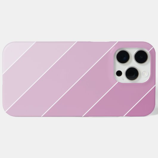 Violet Ombré Stripes Case-Mate iPhone Case (Achterkant (horizontaal))