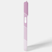 Violet Ombré Stripes Case-Mate iPhone Case (Achterkant / Rechts)