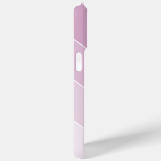 Violet Ombré Stripes Case-Mate iPhone Case (Achterkant / Rechts)