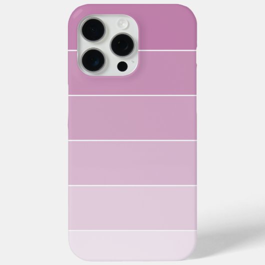 Violet Ombré Stripes Case-Mate iPhone Case (Achterkant)