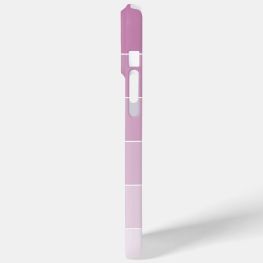 Violet Ombré Stripes Case-Mate iPhone Case (Achterkant / Links)