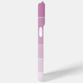 Violet Ombré Stripes Case-Mate iPhone Case (Achterkant / Rechts)