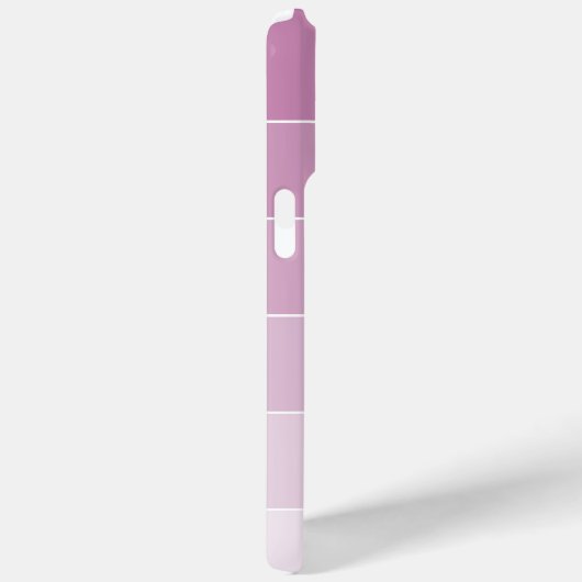 Violet Ombré Stripes Case-Mate iPhone Case (Achterkant / Rechts)