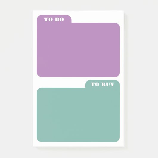 Violet & Opal Groen te doen & te kopen Post-it® Notes (Voorkant)