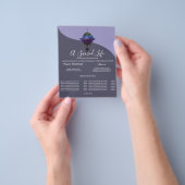 VIOLET ORakel | MYSTICUS LOTUS SYMBOOL Flyer (Hand)