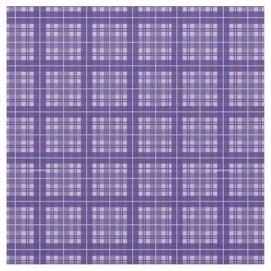 Violet Paars Bright Gingham Pset Tartan Stof (Close Up)