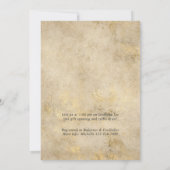 Violet, Paars en goudvezel door een douche Kaart (Achterkant)