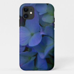 Violet paars roze blauwe hydrangeenbloem Case-Mate iPhone case