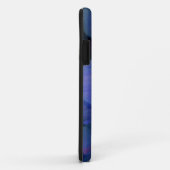 Violet paars roze blauwe hydrangeenbloem Case-Mate iPhone case (Achterkant/rechts)