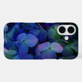 Violet paars roze blauwe hydrangeenbloem Case-Mate iPhone case (Achterkant (horizontaal))