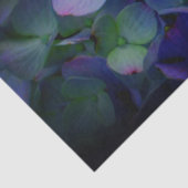 Violet paars roze blauwe hydrangeenbloem tissuepapier (Detail)