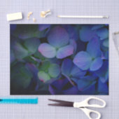 Violet paars roze blauwe hydrangeenbloem tissuepapier (Craft)