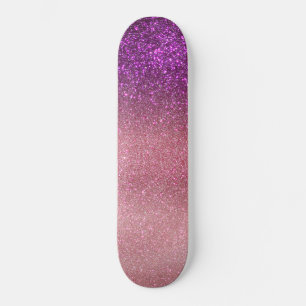 Violet Paars roze driestuksnep ombre gradiënt Persoonlijk Skateboard