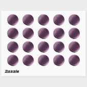 Violet Paarse 2 letter Monogram Wax Seal Stickers (Vel)