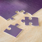 Violet Paarse Blooming Flower Orchids Messenger Ba Legpuzzel (Zijkant)