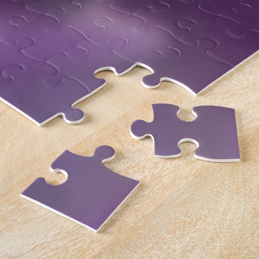 Violet Paarse Blooming Flower Orchids Messenger Ba Legpuzzel (Zijkant)