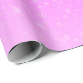 Violet Paarse Glitter Cadeaupapier (Rol Hoek)