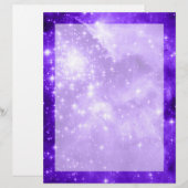 Violet Paarse Kelestische sterren (Voorkant / Achterkant)