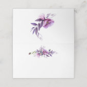 Violet Paarse Lavendel Wildflowers Plaatskaarten Plaatskaartje (Buitenkant ongevouwen)