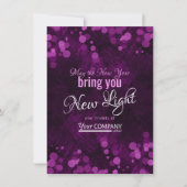 Violet, Paarse Lightmaatschappij, kerstKaart Kaart (Voorkant)