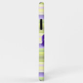 Violet Paarse Lila Irises Waterverf kunst schilder Case-Mate iPhone Case (Achterkant/rechts)