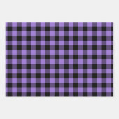 Violet Paarse Ombre Buffalo Plays Small Inpakpapier Vel (Voorkant 3)