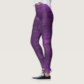 Violet Paarse Satin kijk Leggings (Links)