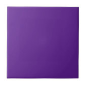 Violet Paarse, vaste kleurenstapel Tegeltje (Voorkant)