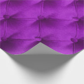 Violet paarse velvet capitone textiel background cadeaupapier (Hoek)