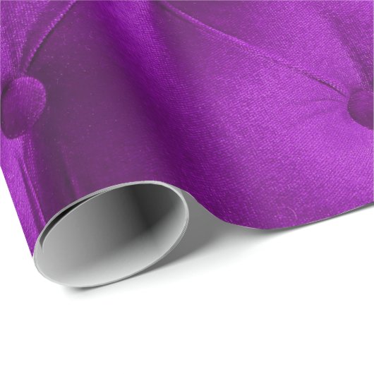 Violet paarse velvet capitone textiel background cadeaupapier (Rol Hoek)